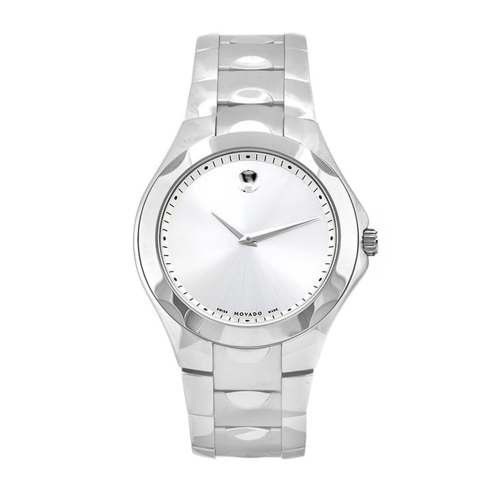Movado Men's Luno Silver Dial Watch - 606379