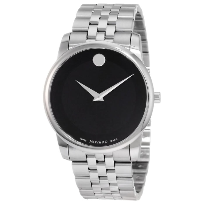 Movado Women's Linio Black Dial Watch - 606505