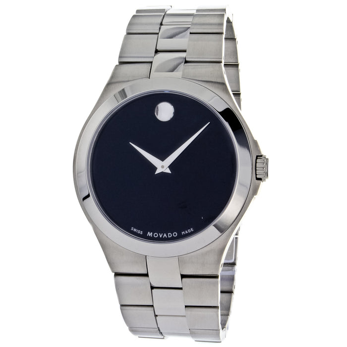 Movado Men's Classic Black Dial Watch - 606555