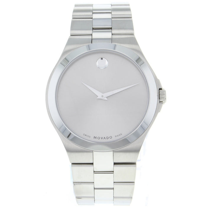 Movado Men's Classic Silver Dial Watch - 606556