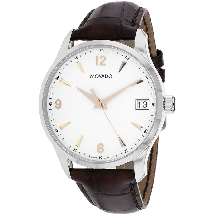 Movado Men's Crica White Dial Watch - 606570