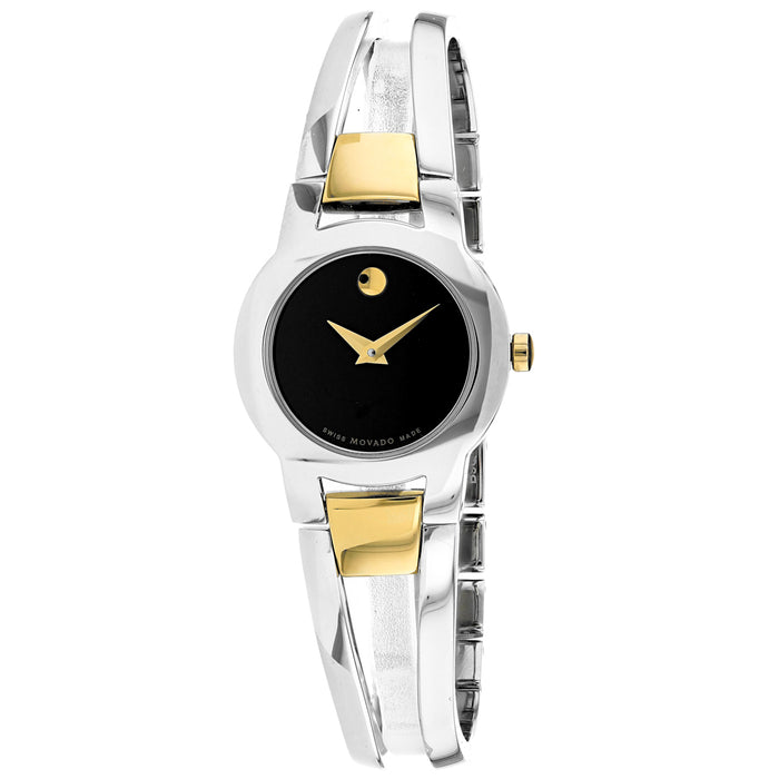 Movado Women's Amorosa Black Dial Watch - 606893