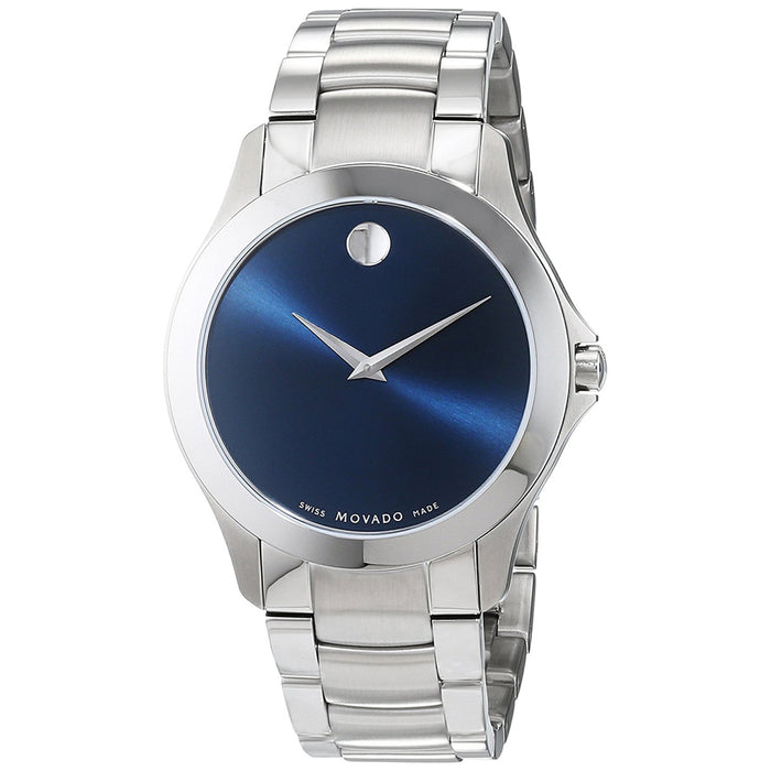 Movado Men's Masino Blue Dial Watch - 607033