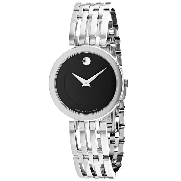 Movado Women's Esperanza Black Dial Watch - 607051