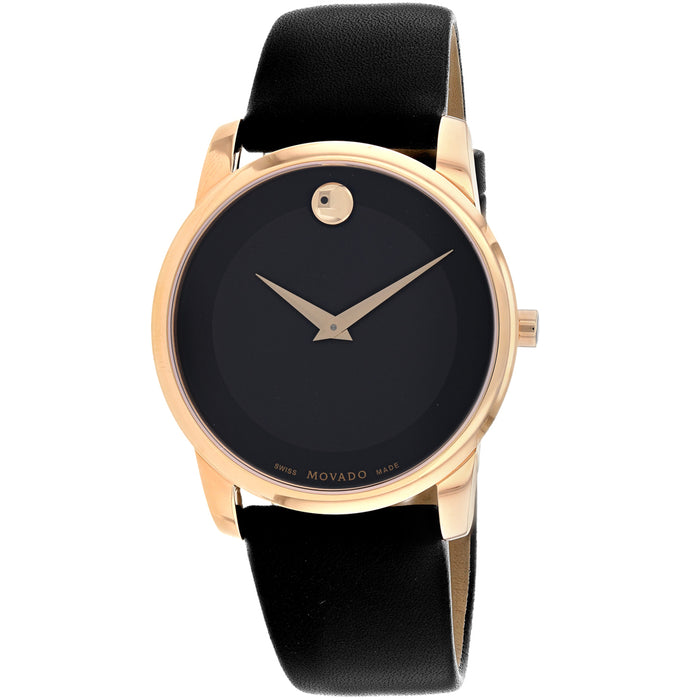 Movado Men's Black Dial Watch - 607078