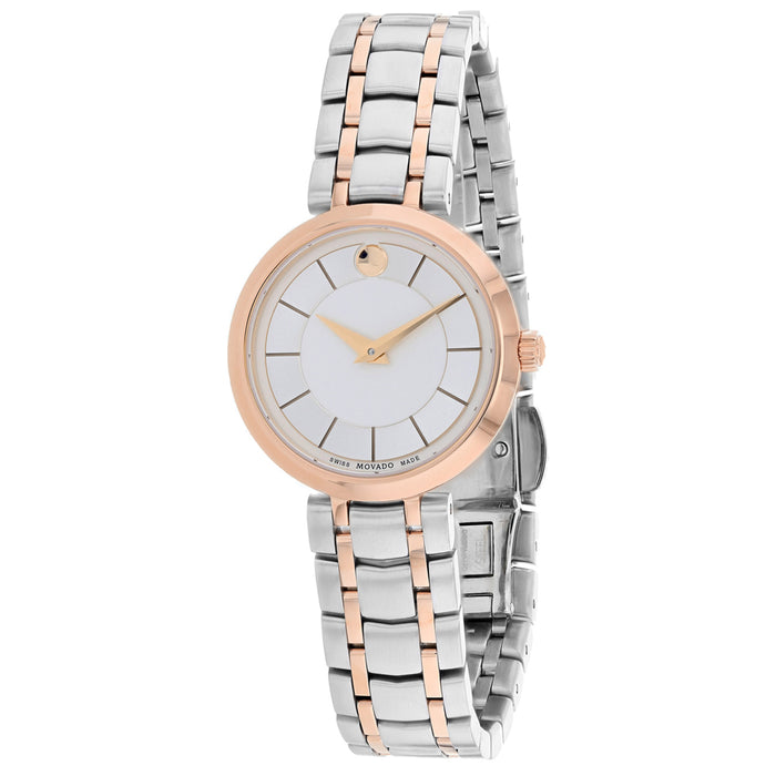 Movado Women's 1881 Quartz Silver Dial Watch - 607099