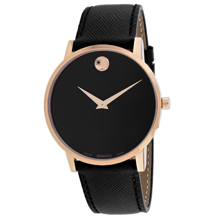 Movado Men's Museum Sport Black Dial Watch - 607196