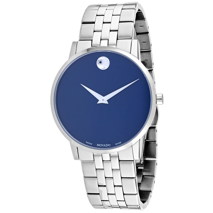 Movado Men's Museum Blue Dial Watch - 607212