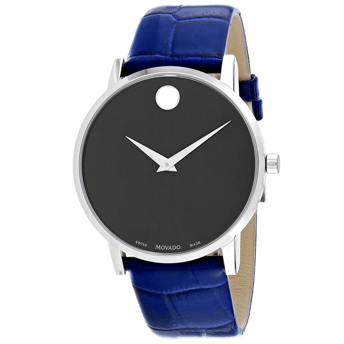 Movado Men's Black Dial Watch - 607221