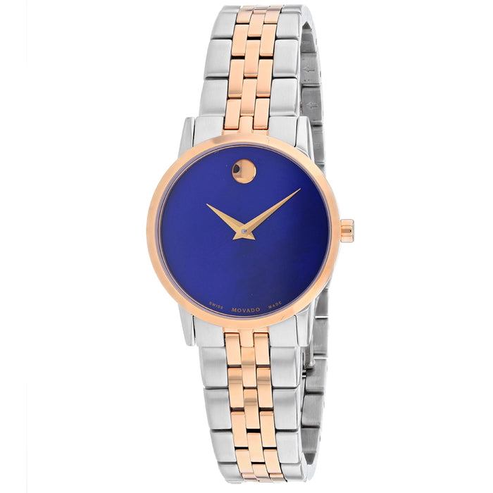 Movado Women's Museum Blue Dial Watch - 607268