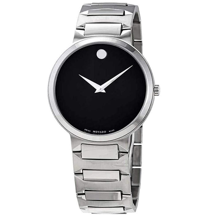 Movado Men's Temo Black Dial Watch - 607292
