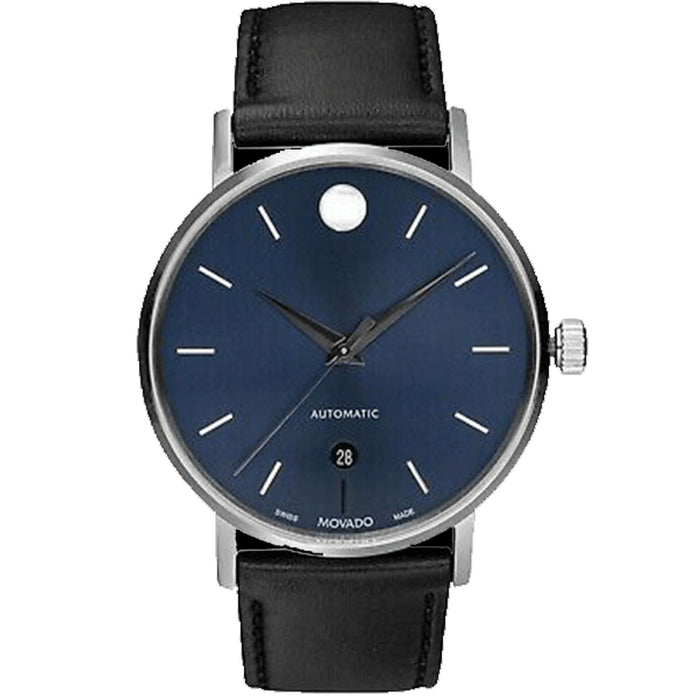 Movado Men's Museum Blue Dial Watch - 607299