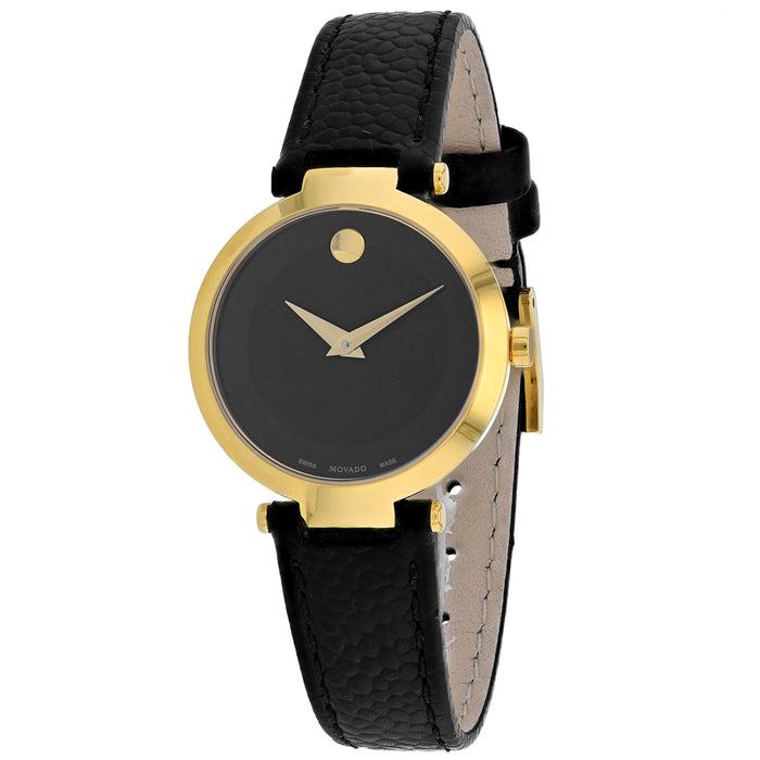Movado Women's Black Dial Watch - 607347