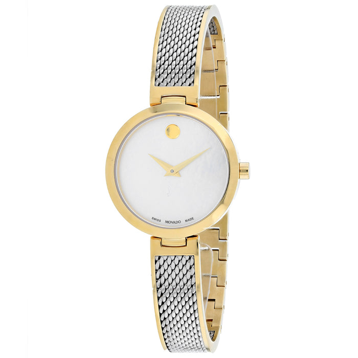 Movado Women's Amika Mother of Pearl Dial Watch - 607362