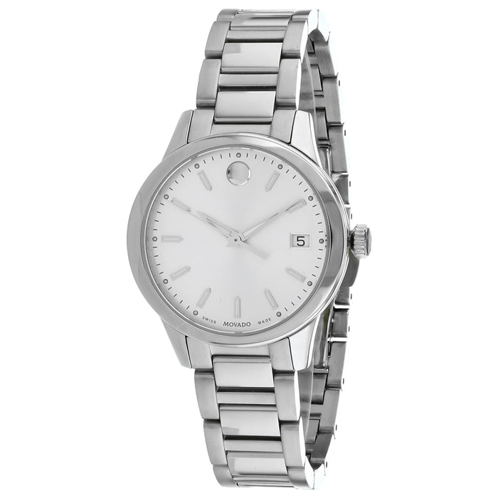 Movado Women's Classic Silver Dial Watch - 607364