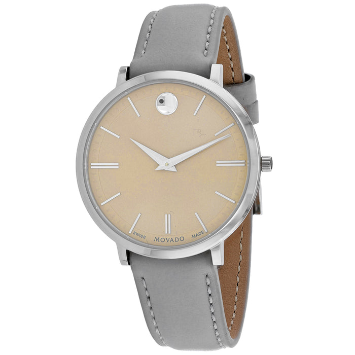 Movado Women's Gold Dial Watch - 607372