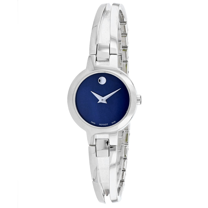 Movado Women's Amorosa Blue Dial Watch - 607386