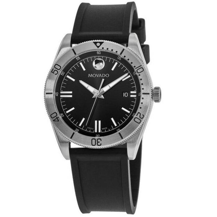 Movado Men's Sport Black Dial Watch - 607434