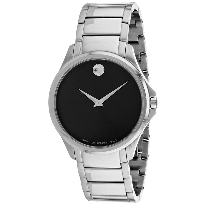Movado Men's Ario Black Dial Watch - 607446