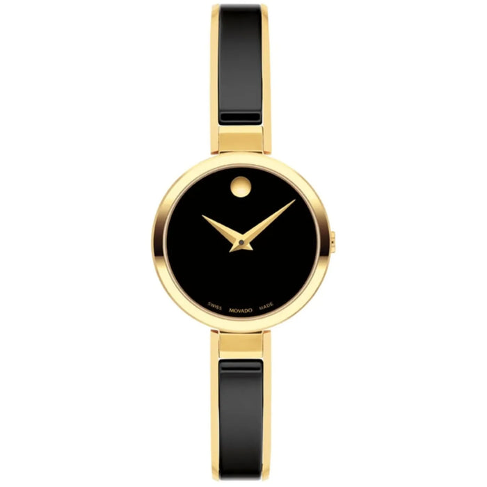 Movado Women's Moda Black Dial Watch - 607714