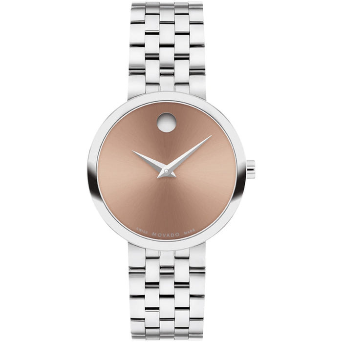 Movado Women's Museum Pink Dial Watch - 607941