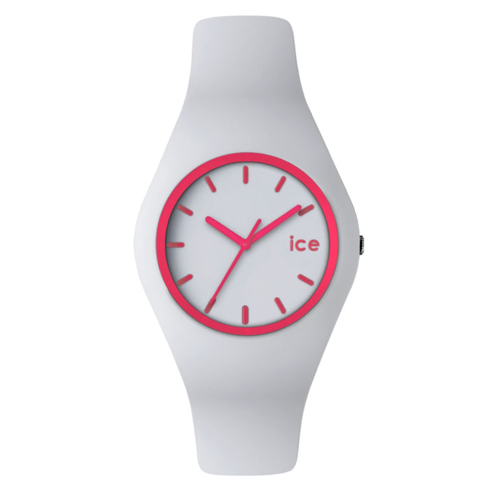ICE Unisex's Crazy White Dial Watch - 103350