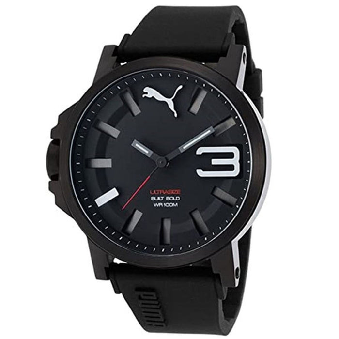 Puma Men's Ultrasize Black Dial Watch - 103911005