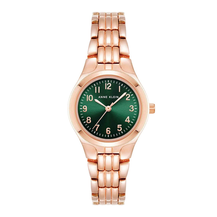 Anne Klein Women's Classic Green Dial Watch - 10/5490GNRG