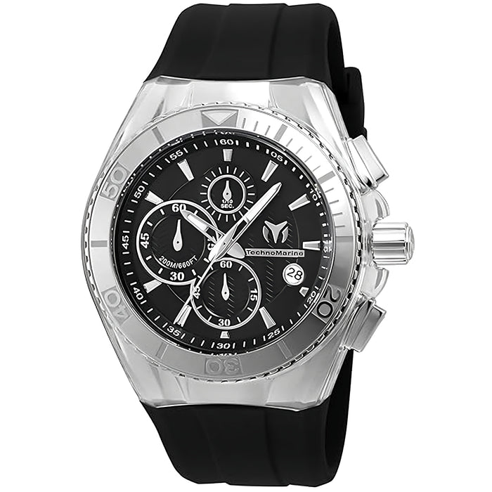 Technomarine Men's Cruise Original Black Dial Watch - 110043