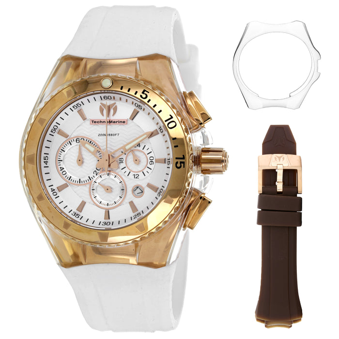 Technomarine Women's Cruise Original White Dial Watch - 110047