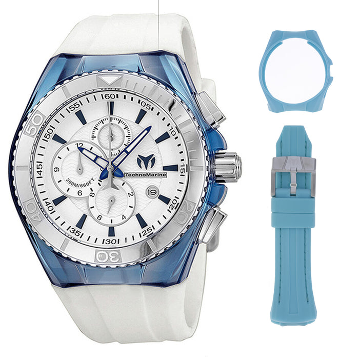 Technomarine Women's Cruise Vission II White Dial Watch - 113011