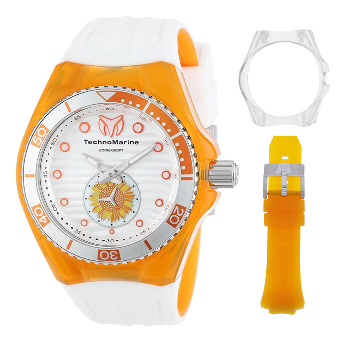 Technomarine Women's Cruise Beach White Dial Watch - 113023