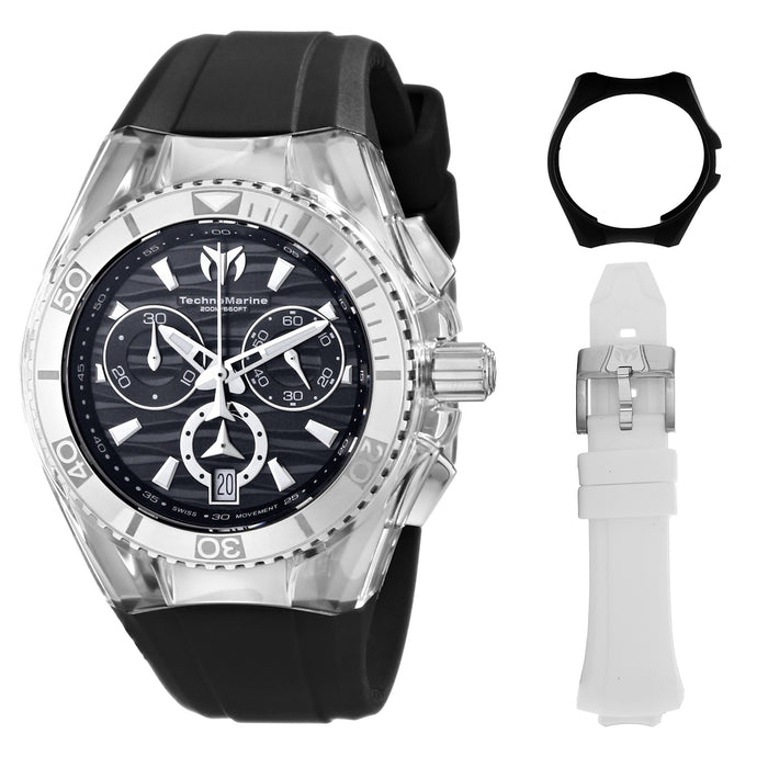 Technomarine Women's Cruise Black Dial Watch - 114036