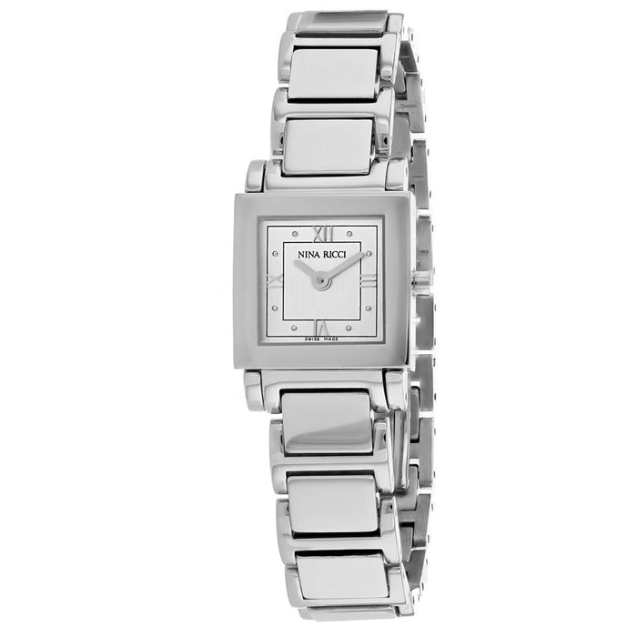 Nina Ricci Women's Silver Dial Watch - 12432
