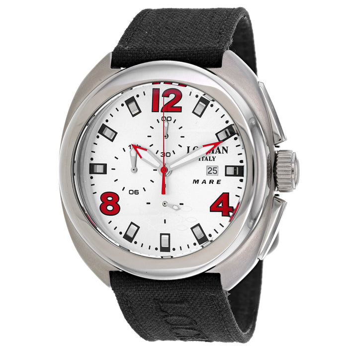 Locman Men's Classic Silver Dial Watch - 13000AG