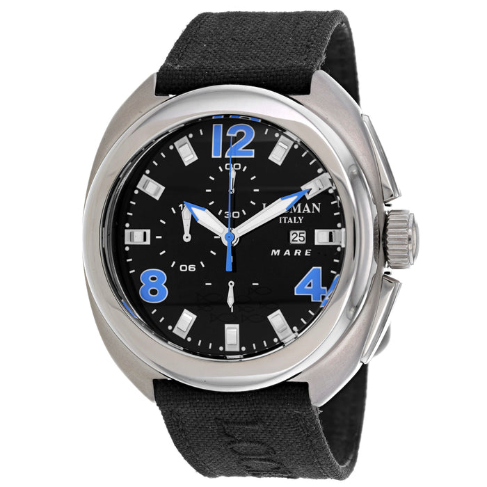 Locman Men's Classic Black Dial Watch - 13000BK