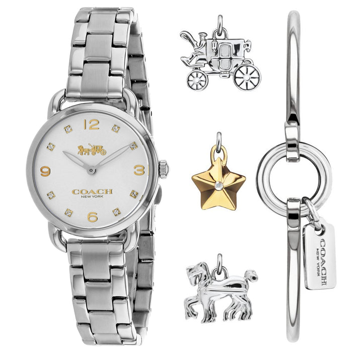 Coach Women's Delancey Silver Dial Watch - 14000055