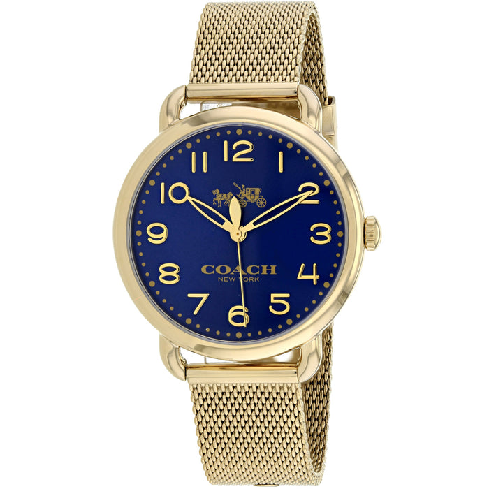 Coach Women's Delancey Blue Dial Watch - 14502665