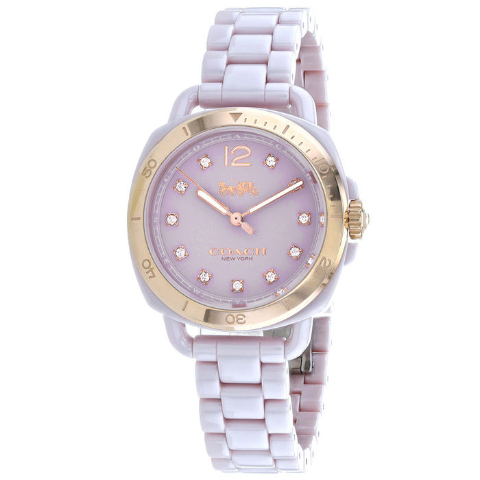 Coach Women's Tatum Pink Dial Watch - 14502754