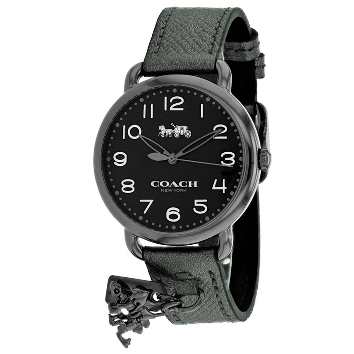 Coach Women's Delancey Black Dial Watch - 14502818