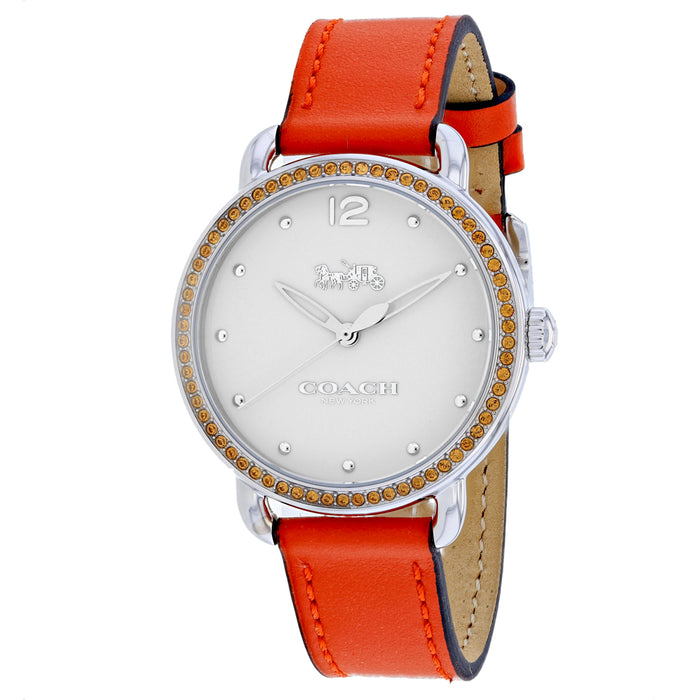 Coach Women's Delancey  White Dial Watch - 14502880