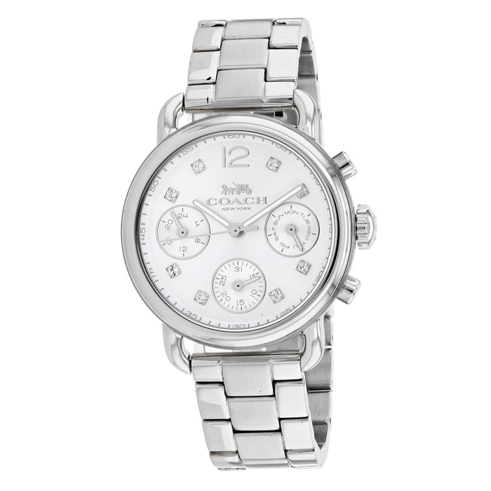 Coach Women's Delancey Silver Dial Watch - 14502942