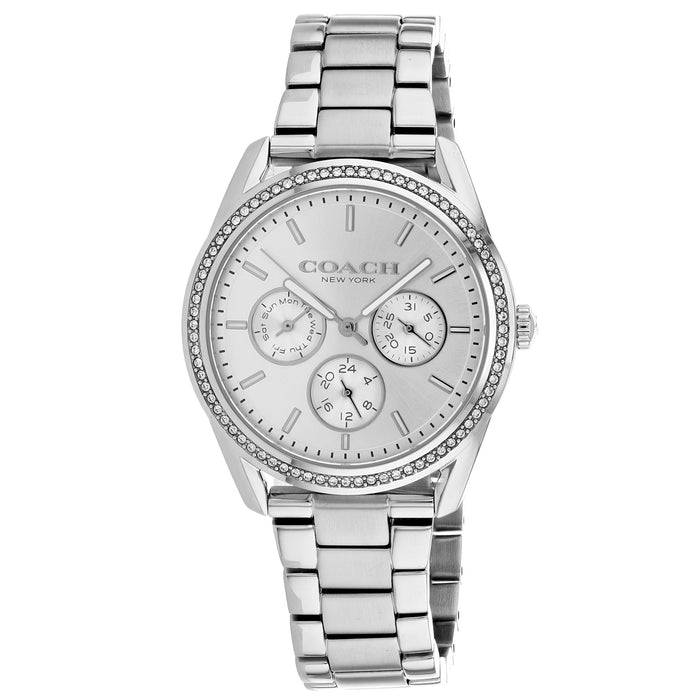 Coach Women's Preston Silver Dial Watch - 14503265