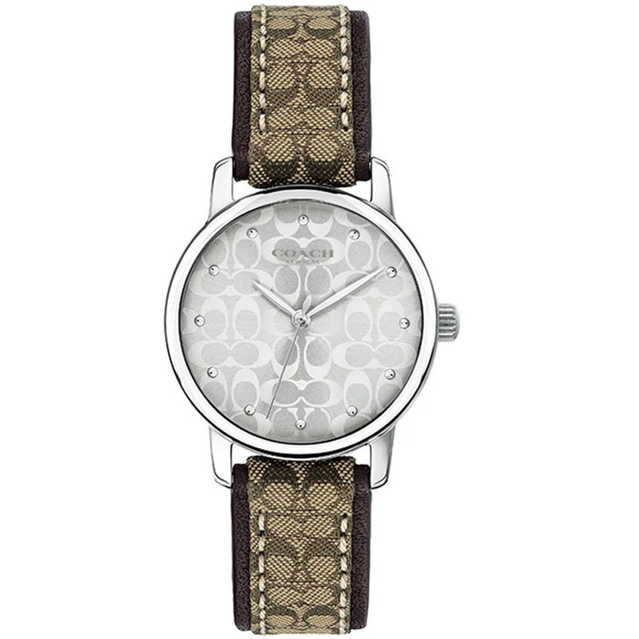 Coach Women's Authentic Silver Dial Watch