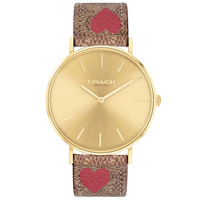 Coach Women's Perry Gold Gold Dial Watch - 14503886