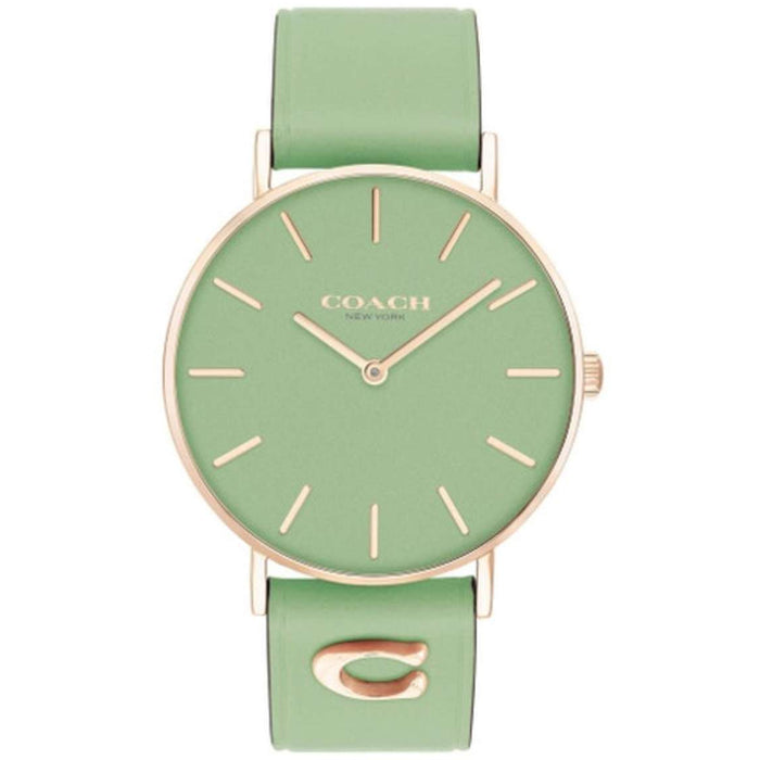Coach Women's Perry Green Dial Watch - 14503921