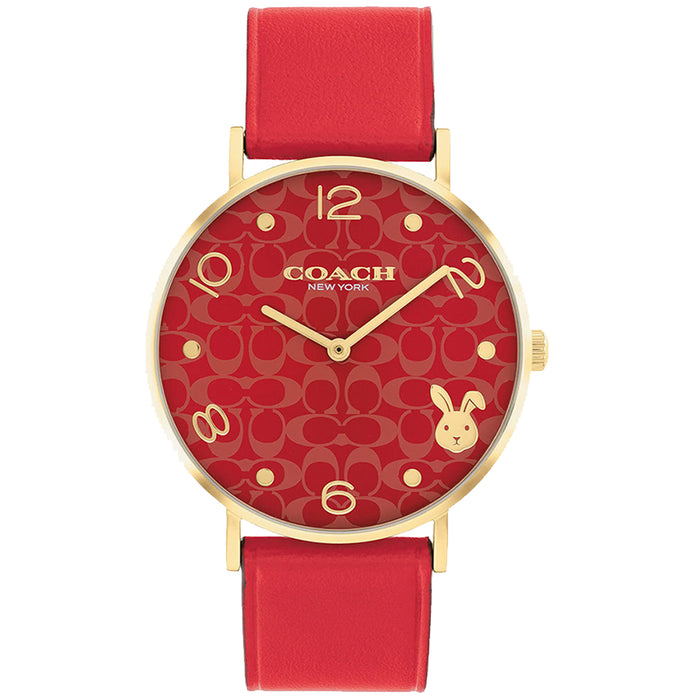 Coach Women's Perry Red Dial Watch - 14503977