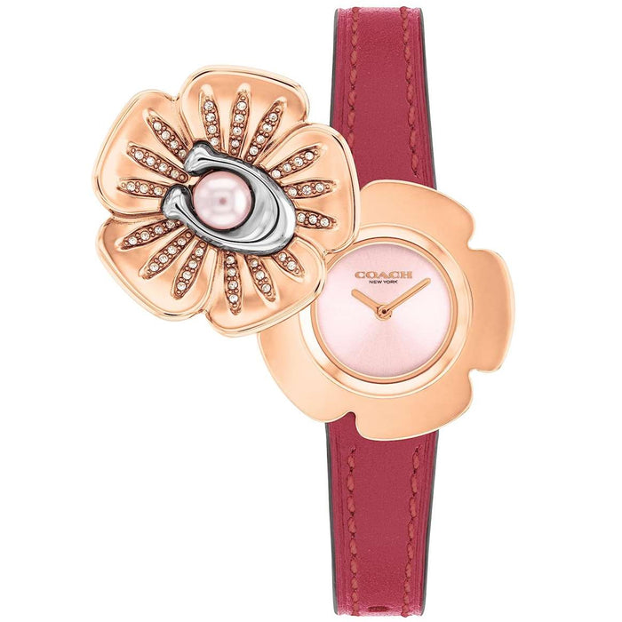 Coach Women's Tea Rose Pink Dial Watch - 14504150