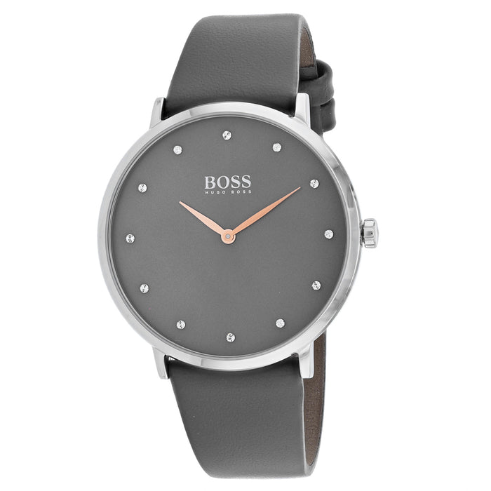 Hugo Boss Women's Jillian Grey Dial Watch - 1502413