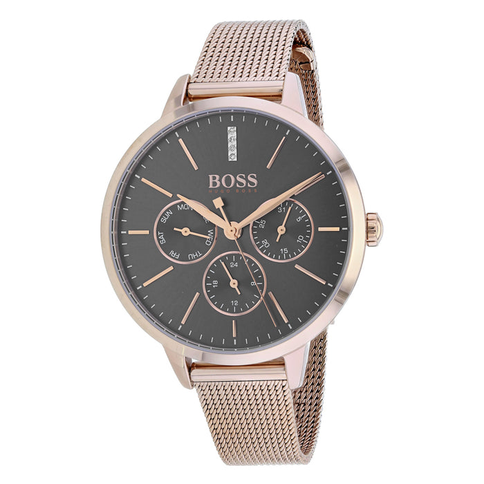Hugo Boss Women's Symphony Grey Dial Watch - 1502424
